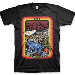 STRANGER THINGS: Retro Poster T-Shirt (Black)