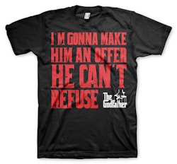 THE GODFATHER: I´m Gonna Make Him An Offer T-shirt (Black)
