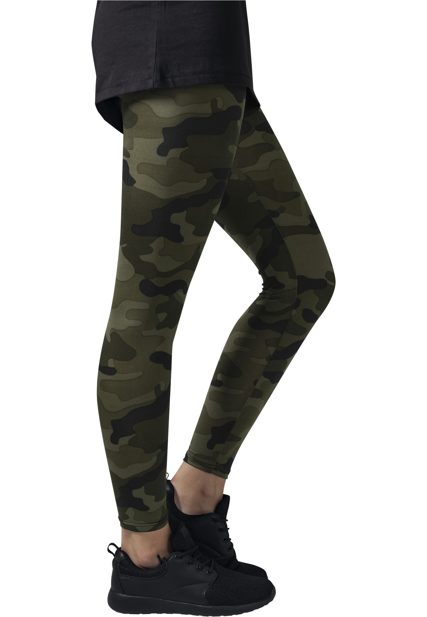 URBAN CLASSICS: Camo Leggings (wood camo)