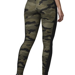 URBAN CLASSICS: Camo Stripe Leggings (wood camo/black)