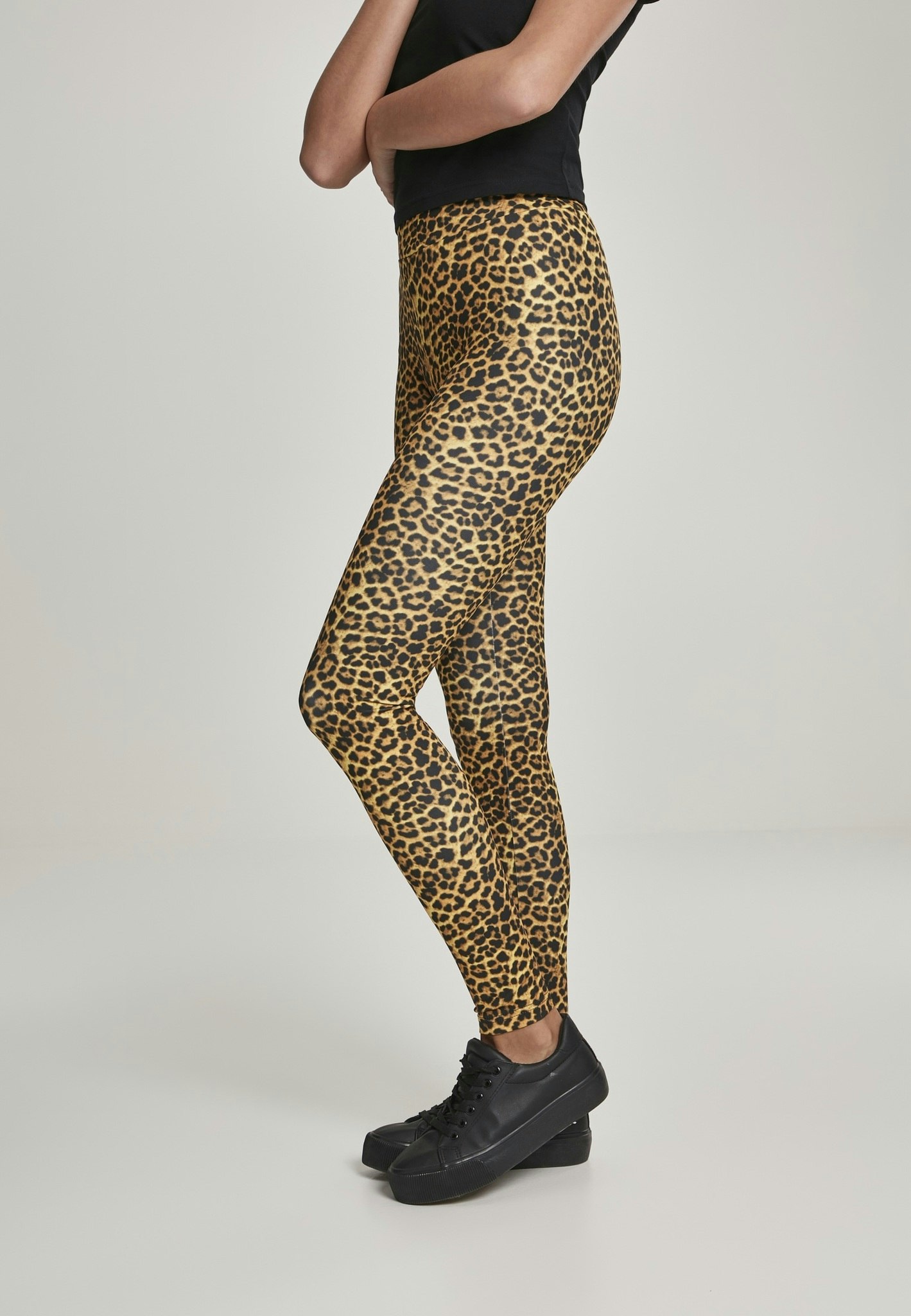 URBAN CLASSICS: Ladies Pattern Leggings (leo)