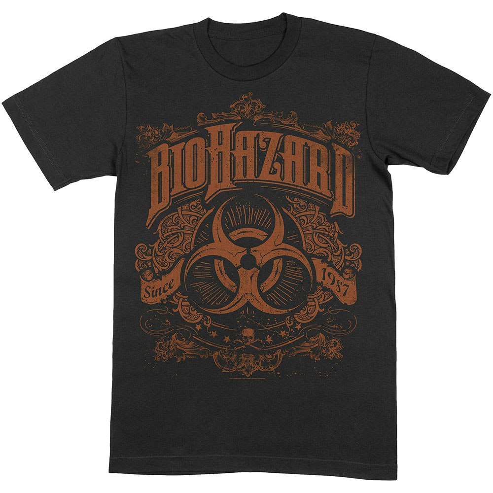 BIOHAZARD: Since 1987 T-shirt (black)