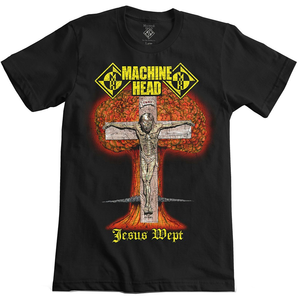 MACHINE HEAD: Jesus Wept T-shirt (black)