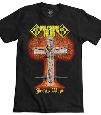 MACHINE HEAD: Jesus Wept T-shirt (black)