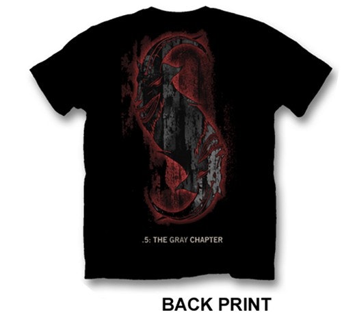 SLIPKNOT: .5: The Gray Chapter (Back Print) T-shirt (black)