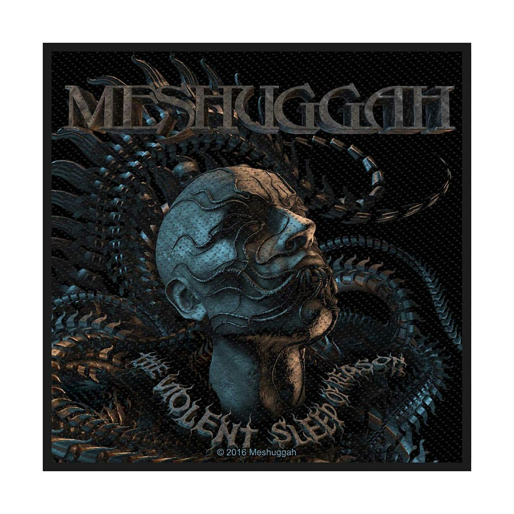 MESHUGGAH: Head Standard Patch (tygmärke)