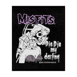 MISFITS: Die Die My Darling Standard Patch (tygmärke)