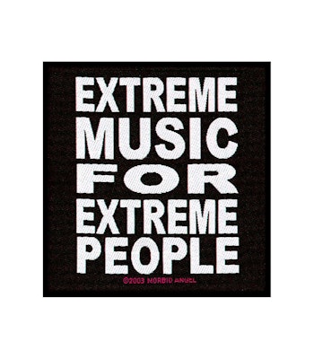 MORBID ANGEL: Extreme Music For Extreme People Standard Patch (tygmärke)