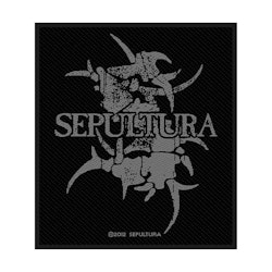 SEPULTURA: Logo Standard Patch (tygmärke)