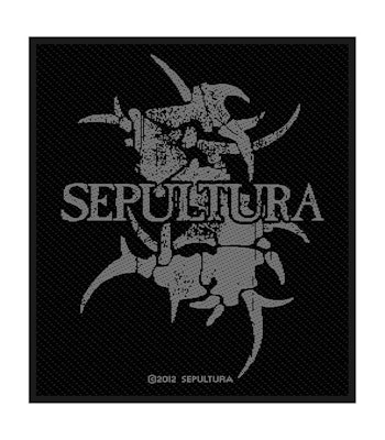 SEPULTURA: Logo Standard Patch (tygmärke)
