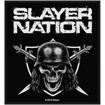 SLAYER: Slayer Nation Standard Patch (tygmärke)