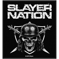 SLAYER: Slayer Nation Standard Patch (tygmärke)