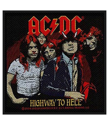 AC/DC: Highway To Hell Standard Patch (tygmärke)