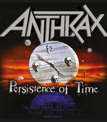 ANTHRAX: Persistence Of Time Standard Patch (tygmärke)