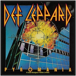 DEF LEPPARD: Pyromania Standard Patch (tygmärke)