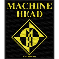 MACHINE HEAD: Diamond Logo Standard Patch (tygmärke)