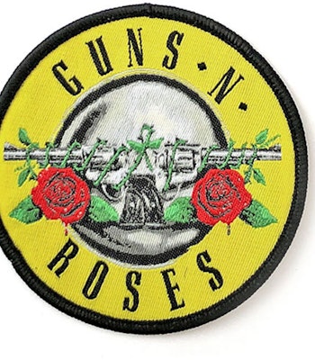 GUNS N' ROSES: Classic Circle Logo Standard Patch (tygmärke)