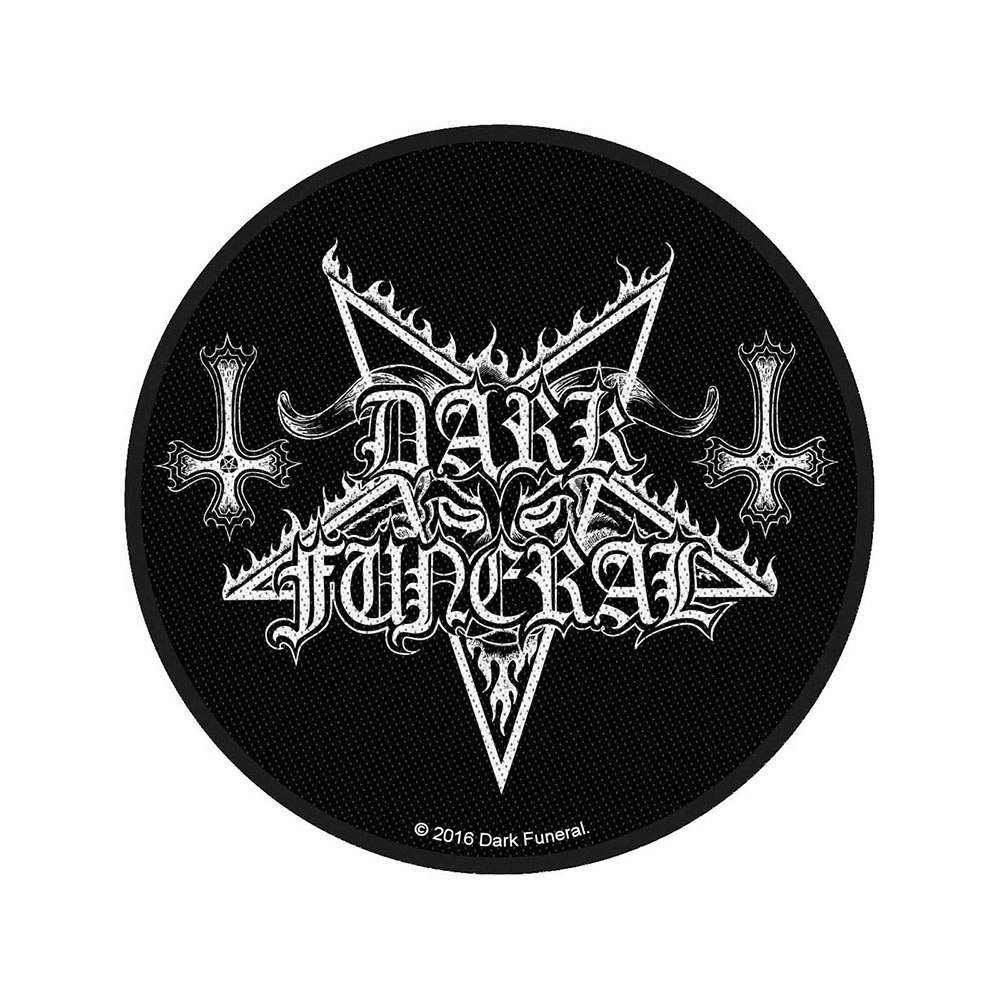 DARK FUNERAL: Circular Logo Standard Patch (tygmärke)