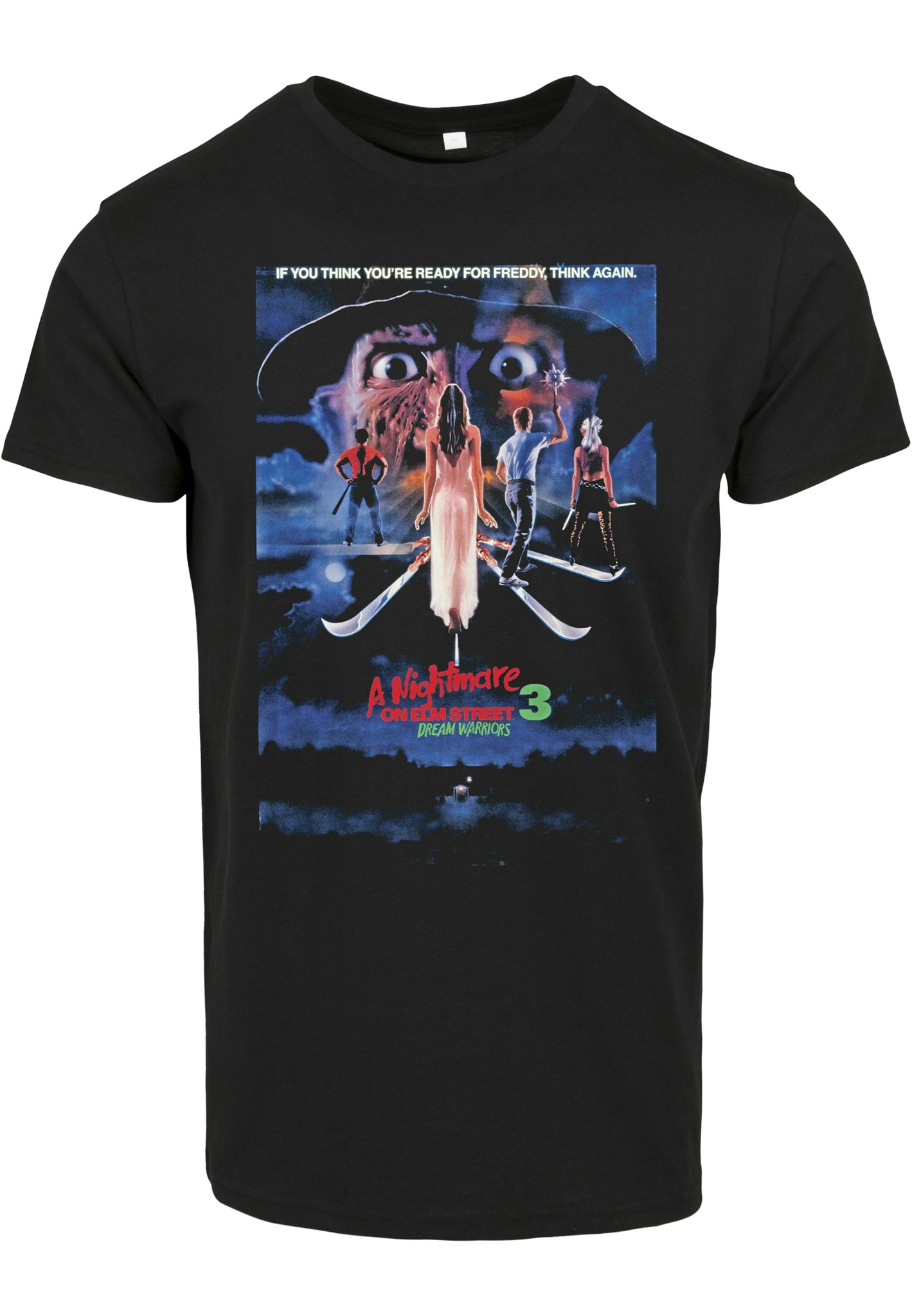 A NIGHTMARE ON ELM STREET: Part 3 - Dream Warriors Poster T-shirt (black)