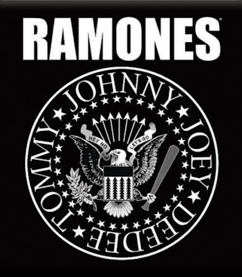 RAMONES : Presidential Seal fridge magnet (kylskåpsmagnet)