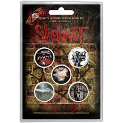 SLIPKNOT: Albums Button Badge Pack