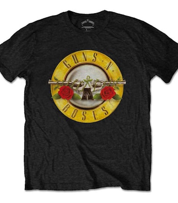 GUNS N' ROSES: Classic Logo T-shirt (black)