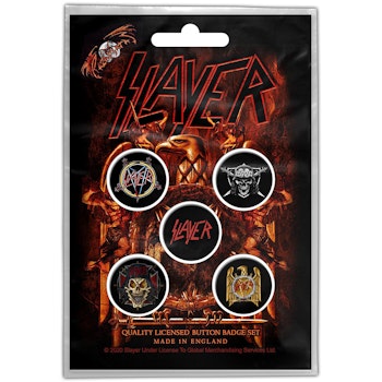 SLAYER: Eagle Button Badge Pack
