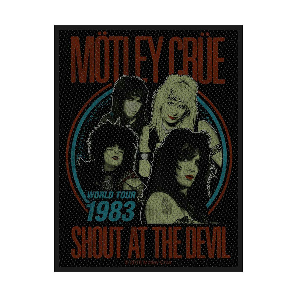 MÖTLEY CRUE: Shout At The Devil Standard Patch (tygmärke)