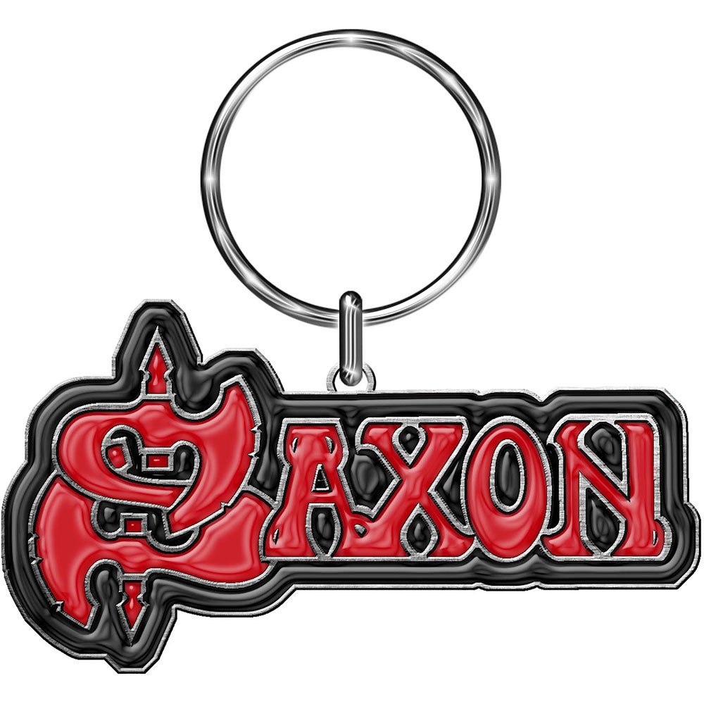 SAXON: Logo Nyckelring