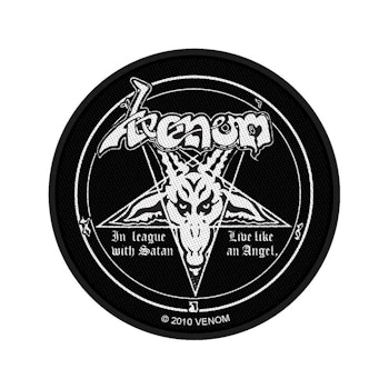 VENOM: In League With Satan Standard Patch (tygmärke)