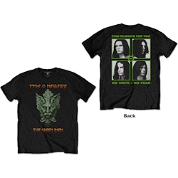 TYPE O NEGATIVE: The Green Men (back print) T-shirt (black)