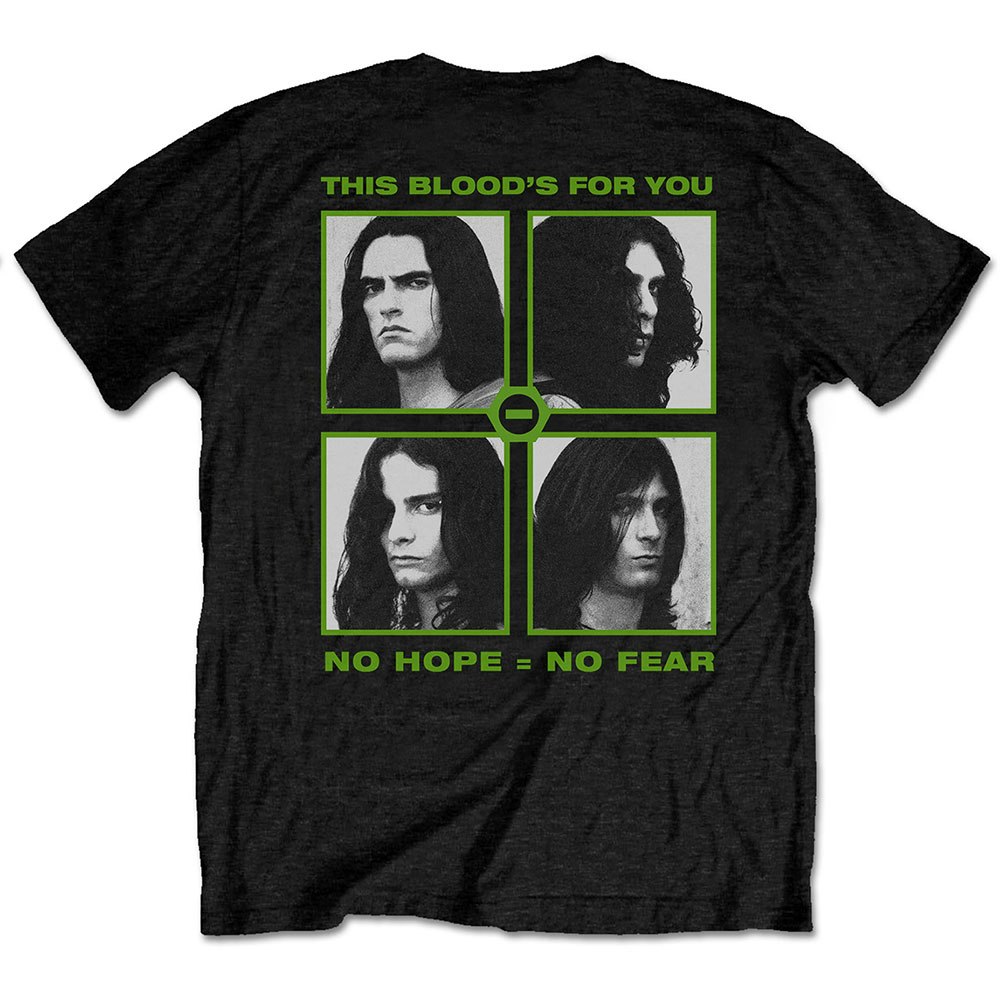 TYPE O NEGATIVE: The Green Men (back print) T-shirt (black)