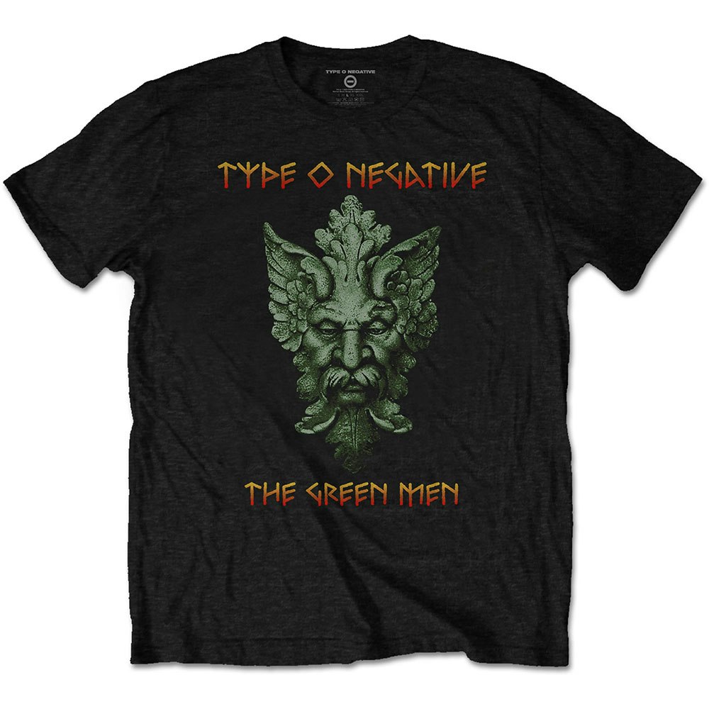 TYPE O NEGATIVE: The Green Men (back print) T-shirt (black)