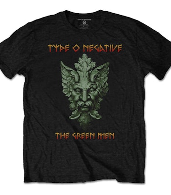 TYPE O NEGATIVE: The Green Men (back print) T-shirt (black)