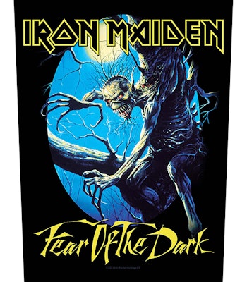 IRON MAIDEN: Fear Of The Dark Back Patch (ryggmärke)