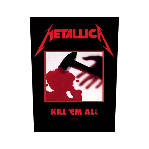 METALLICA: Kill ´Em All Back Patch (ryggmärke)