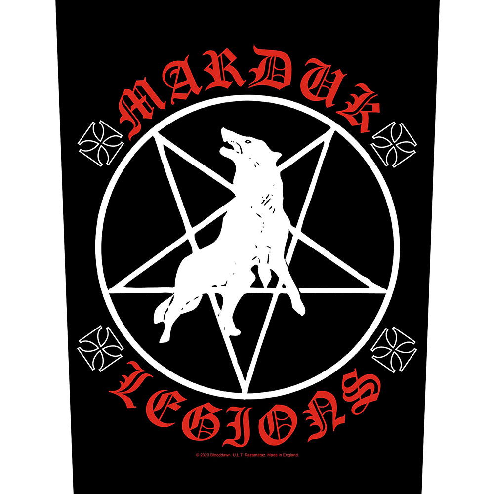 MARDUK: Marduk Legions Back Patch (ryggmärke)