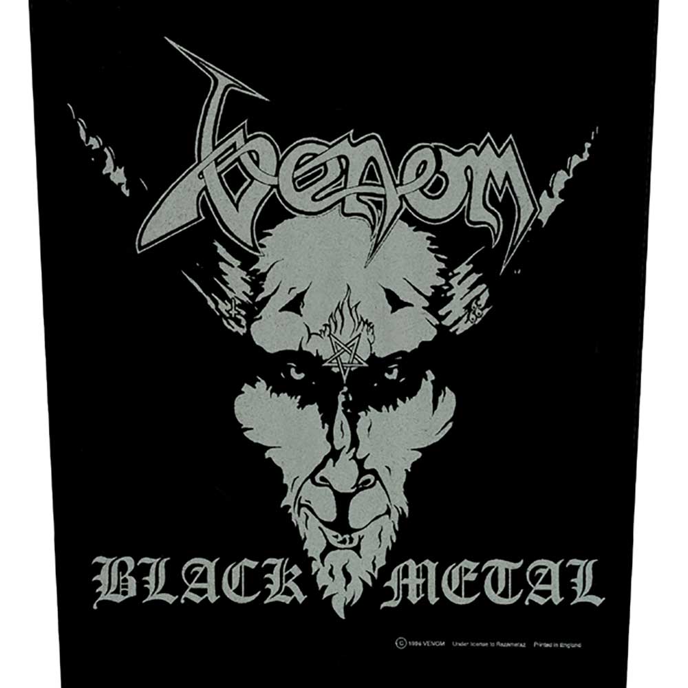 VENOM: Black Metal Back Patch (ryggmärke)