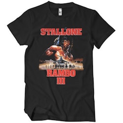 RAMBO: III Poster T-Shirt (Black)