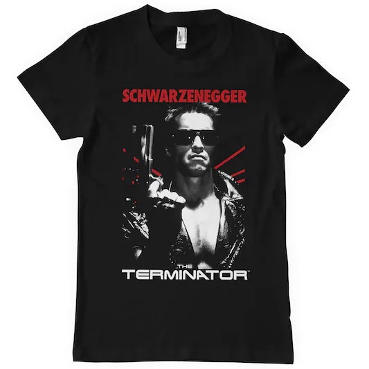 THE TERMINATOR: Poster T-Shirt (Black)