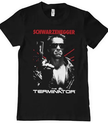 THE TERMINATOR: Poster T-Shirt (Black)