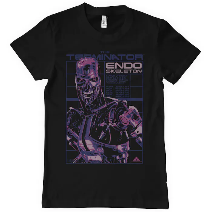 THE TERMINATOR: Endoskeleton T-Shirt (Black)