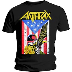 ANTHRAX: Dredd Eagle T-shirt (black)