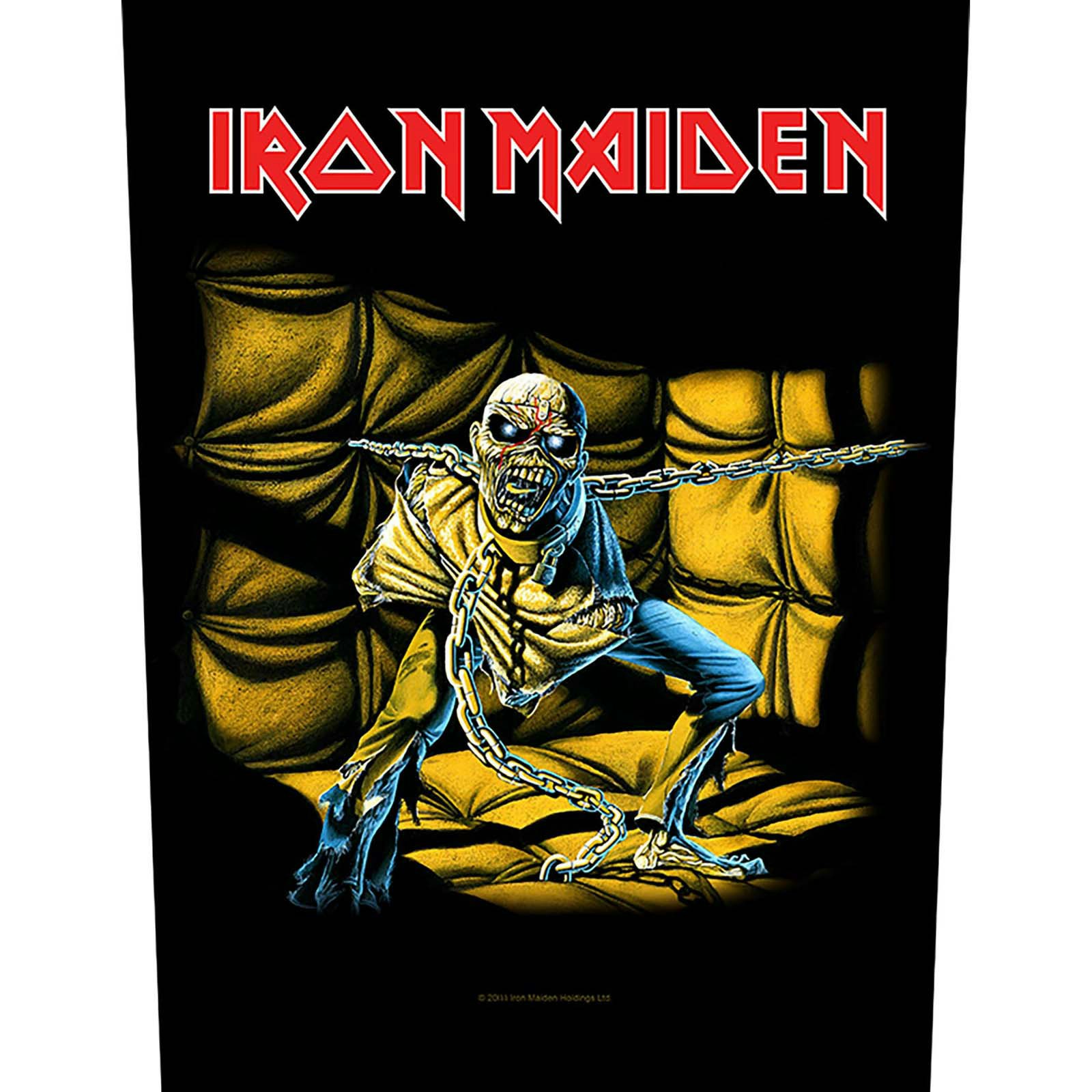 IRON MAIDEN: Piece Of Mind Back Patch (ryggmärke)