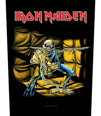 IRON MAIDEN: Piece Of Mind Back Patch (ryggmärke)