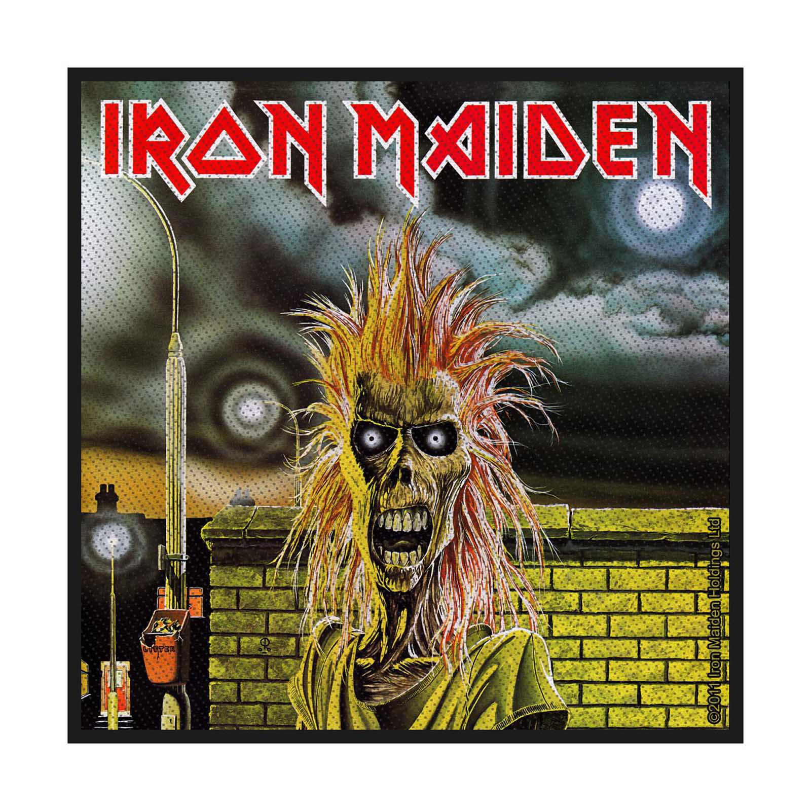 IRON MAIDEN: Iron Maiden Standard Patch (tygmärke)
