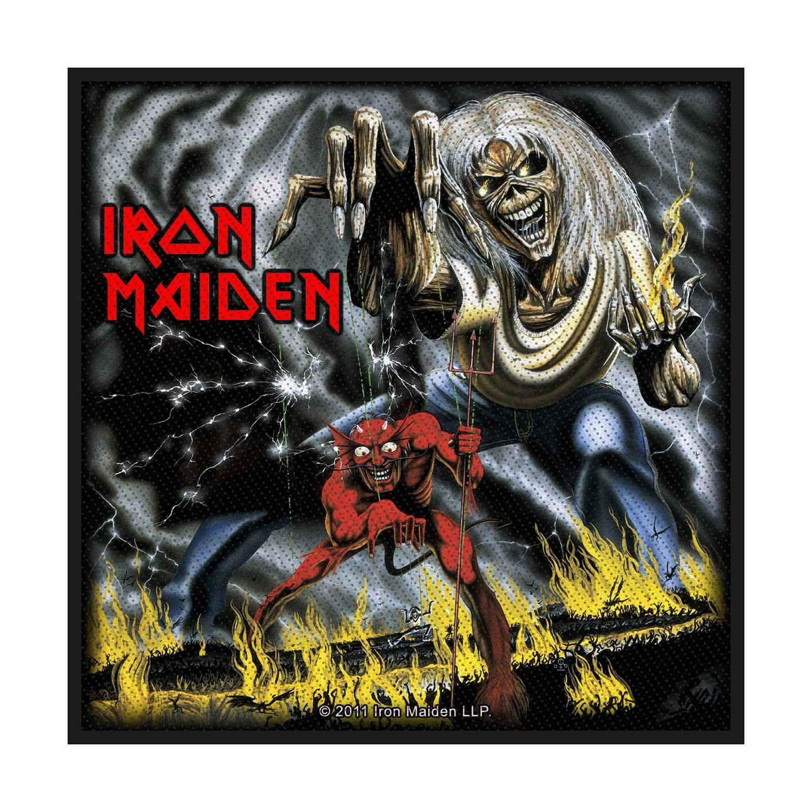 IRON MAIDEN: The Number Of The Beast Standard Patch (tygmärke)