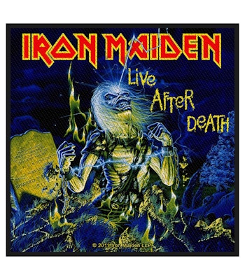 IRON MAIDEN: Live After Death Standard Patch (tygmärke)