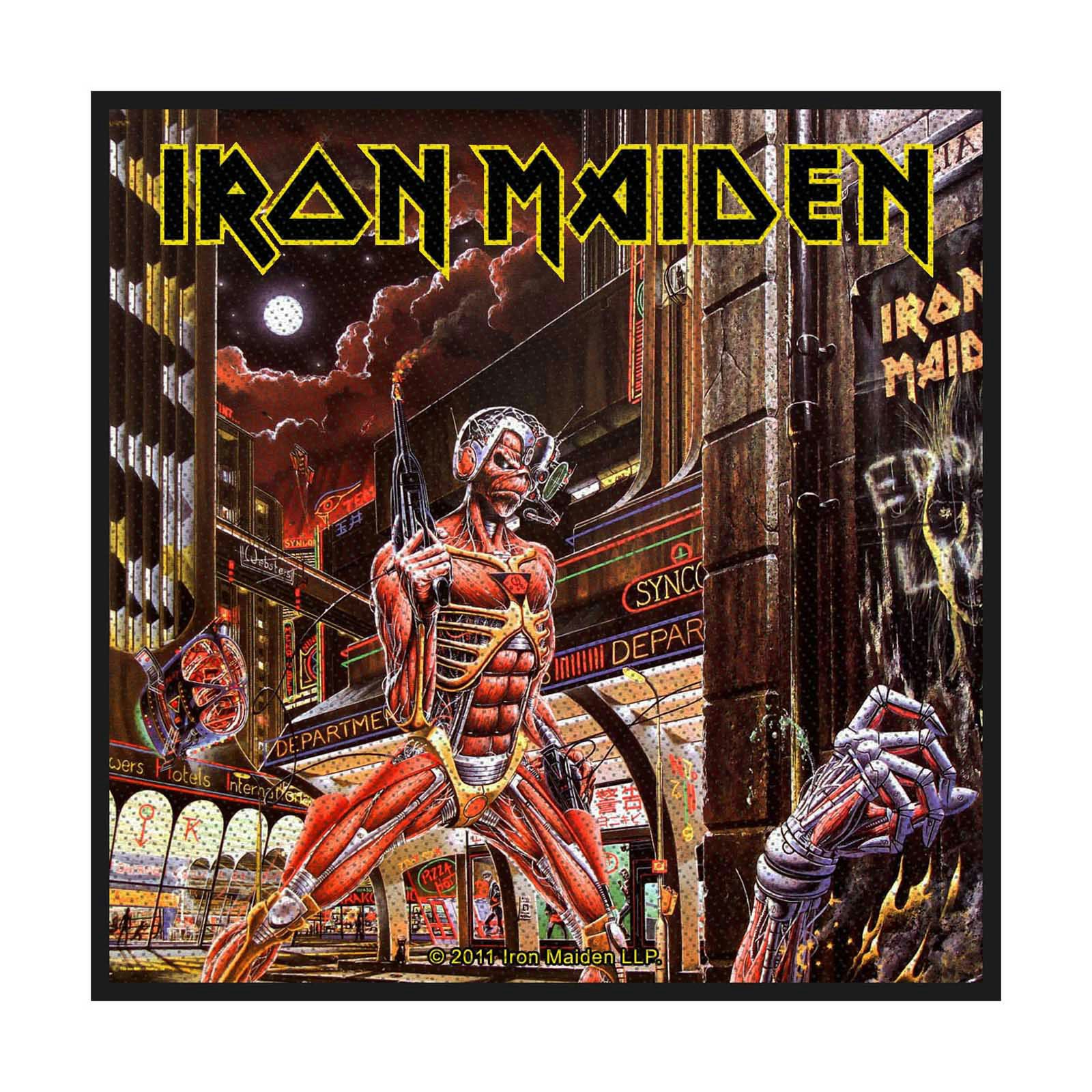 IRON MAIDEN: Somewhere In Time Standard Patch (tygmärke)
