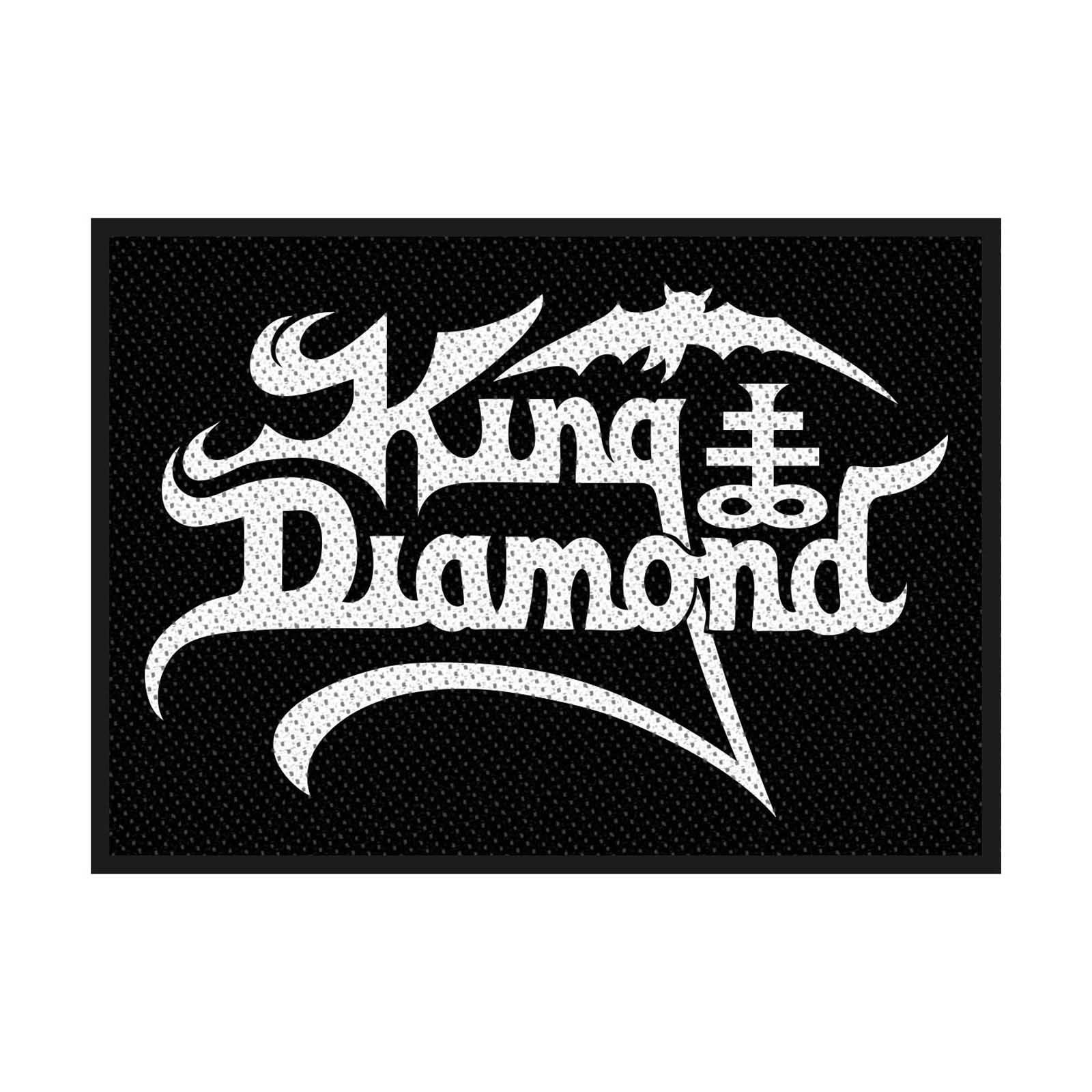 KING DIAMOND: Logo Standard Patch (tygmärke)